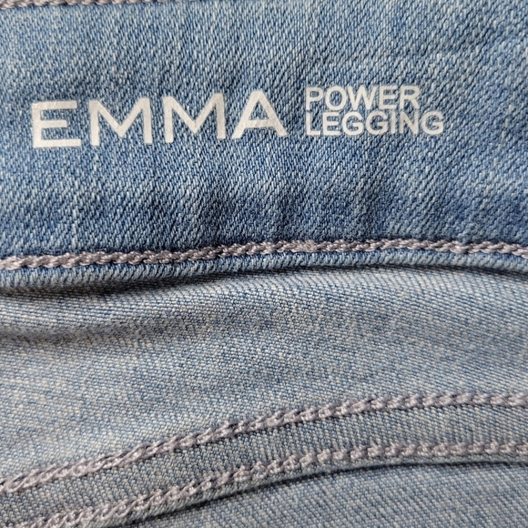 DL1961 Emma Power Legging Jeans Size 31 33X29 Blue Skinny Smart Denim New - Picture 7 of 16